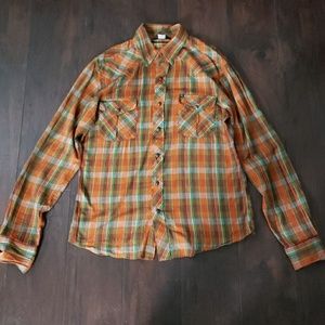 Salt Valley Western Shirt Size Medium